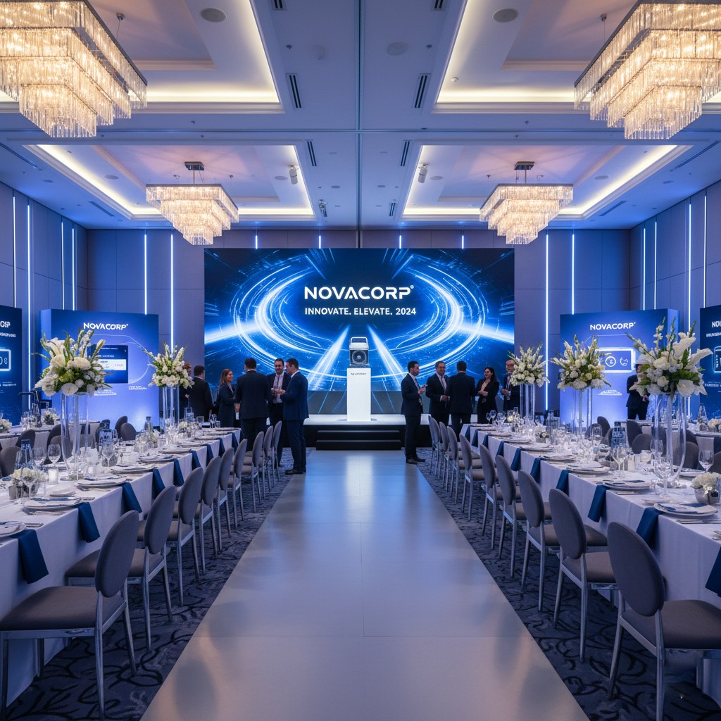 Corporate events décor