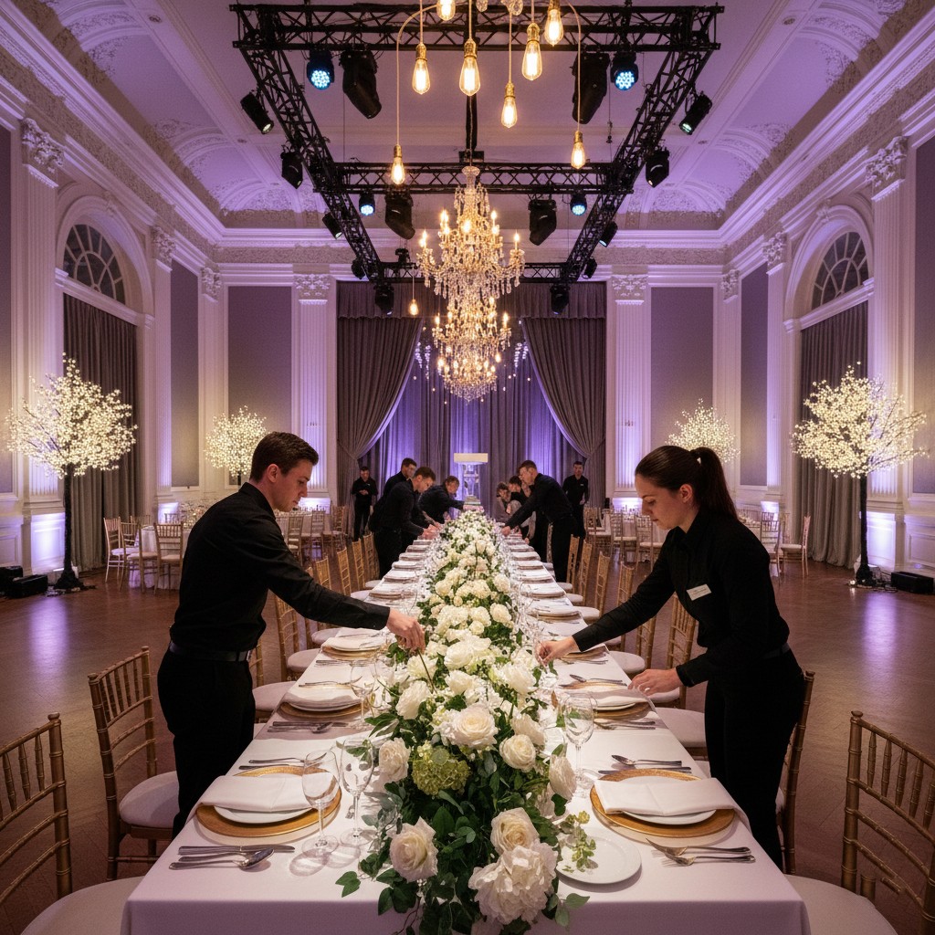 Event décor installation